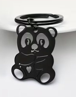 Klíčenka panda (ocelová) 5