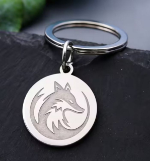 Klíčenka liška (ocelová) 5
