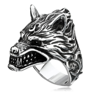 Prstýnek vlk (ocel) 2