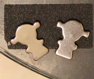 Náušnice holčička (ocel)