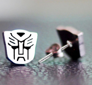 Náušnice Transformers (ocel)