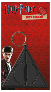 Klíčenka Harry Potter - relikvie smrti (černá)