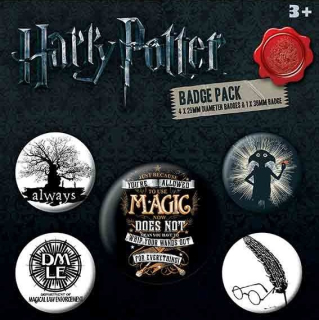 Set 5 placek Harry Potter (3)