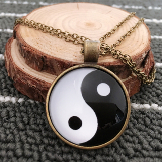 Řetízek Yin yang (6) br