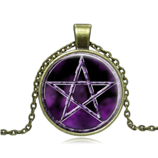 Řetízek Supernatural (Lovci duchů) - pentagram (11) br